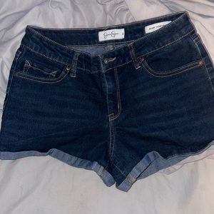 Jessica Simpson shorts. Size 27. Dark blue